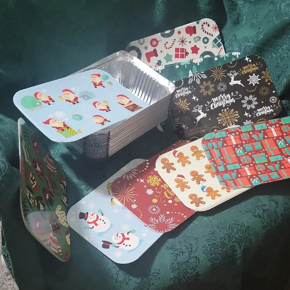 Festive Holiday Party Tray Set - Multicolor